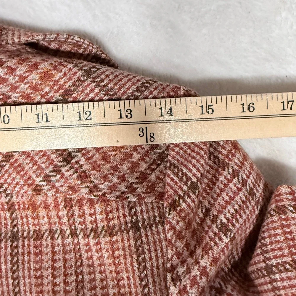 Alex Colman Sportswear Vintage 70s Orange Brown Glen Plaid Wool Blend Blazer